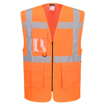 Vesta reflectorizanta Mesh Executive ES376 Portwest-Portocaliu-XS