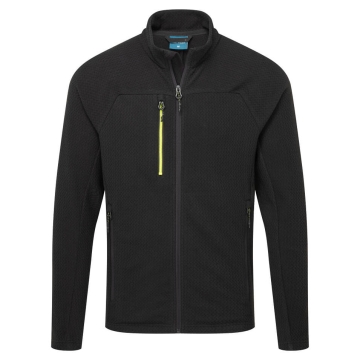 Jacheta fleece texturat EV480 Portwest-Negru-S