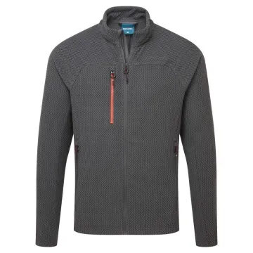 Jacheta fleece texturat EV480 Portwest-Gri metalic-S