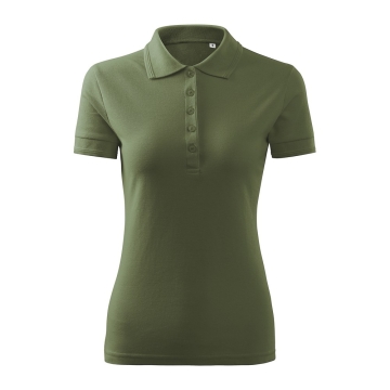 Tricou dama polo Pique Polo Free F10 Malfini-Kaki-09-S