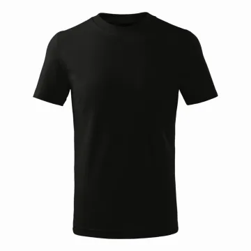 Tricou copii Basic Free F38 Malfini-Negru-01-110 cm/4 ani