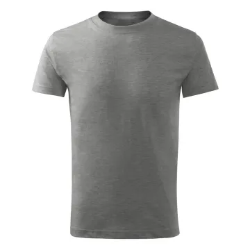 Tricou copii Basic Free F38 Malfini-Gri Inchis-12-110 cm/4 ani