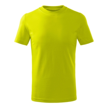 Tricou copii Basic Free F38 Malfini-Lime-62-110 cm/4 ani