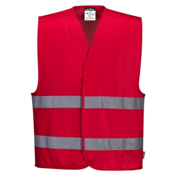Vesta reflectorizanta Iona F474 Portwest-Rosu-S/M