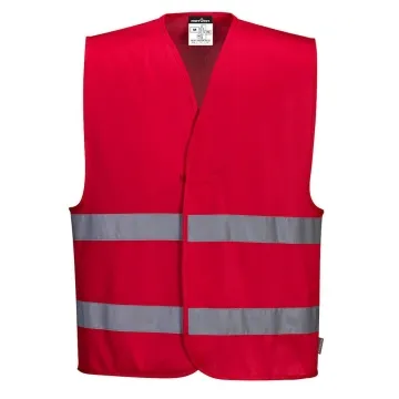 Vesta reflectorizanta Iona F474 Portwest-Rosu-S/M