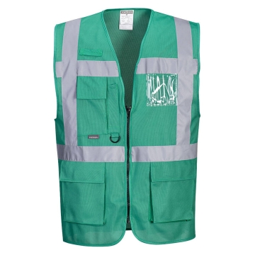 Vesta reflectorizanta Iona Executive F476 Portwest-Verde smarald-S
