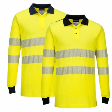 Tricou polo reflectorizant rezistent la flacara FR702 Portwest