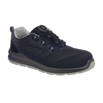 Pantofi sport de protectie FT08 S1P Portwest-Negru/Gri-36