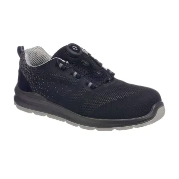 Pantofi sport de protectie FT08 S1P Portwest-Negru/Gri-36