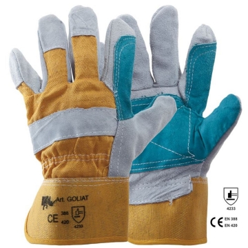 Manusi de protectie din piele Goliat Rhino Safety