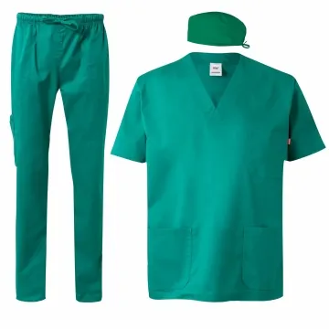 Costum medical unisex elastic 534006S/535206S/533006S Velilla-Green-02-XS