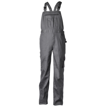 Pantaloni de lucru cu pieptar tercot TECHNICITY Coverguard-Gri/Negru-XS
