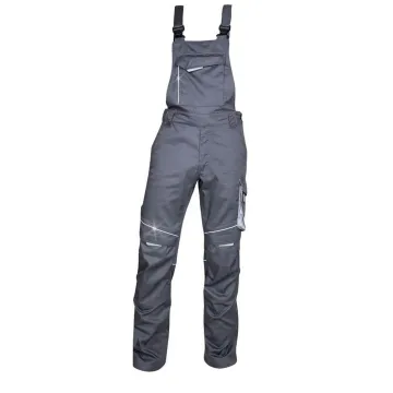 Pantaloni de lucru cu pieptar Summer gri inchis H6125 Ardon