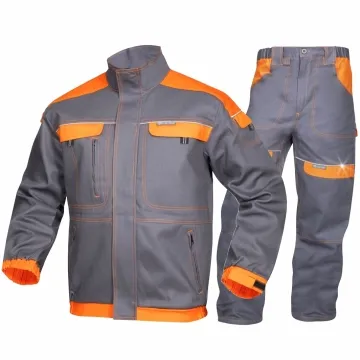 Costum salopeta standard Cool Trend Gri/Portocaliu H8208/H8308 Ardon