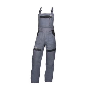 Pantaloni de lucru cu pieptar Cool Trend Ardon-Gri/Negru H8404-46