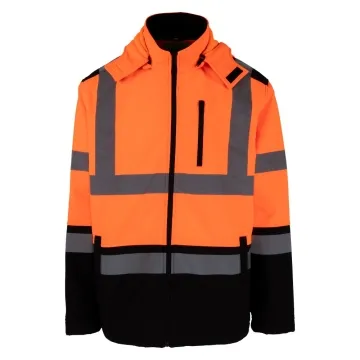 Jacheta de protectie softshell VIZLITE 5B14 Renania-Portocaliu Fluorescent-S