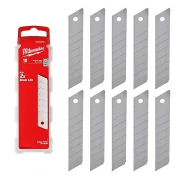 Lame de schimb (10 buc) pentru cutter 25 mm 4932480108 Milwaukee