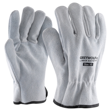 Manusi de protectie din piele Driver-4 Greywolf-3 Rock Safety