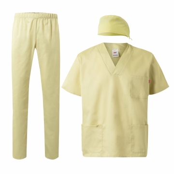 Costum medical unisex 534/589/333 Velilla-Light Yellow-43-XXS