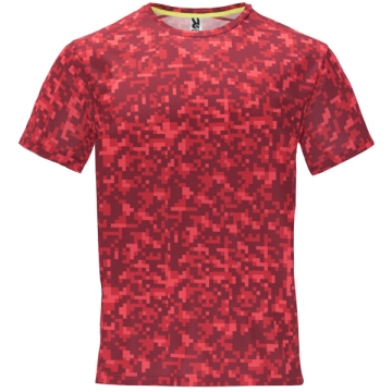 Tricou bărbați Assen - ROȘU PIXEL
