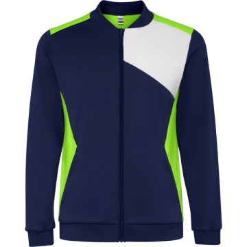Hanorac Leros bărbați - VERDE LIME/BLEUMARIN