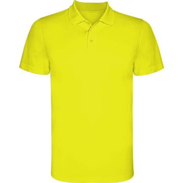 Tricou polo Monzha bărbați - ALB