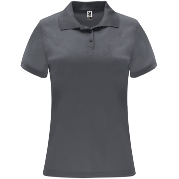 Tricou polo Monzha damă 0410  - ALB