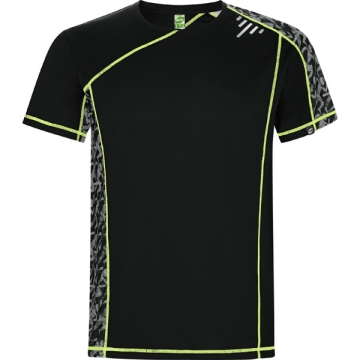 Tricou Sochi bărbați - PRINT RUN NEGRU