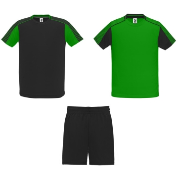 Echipament sport Juve bărbați - VERDE TEI/NEGRU