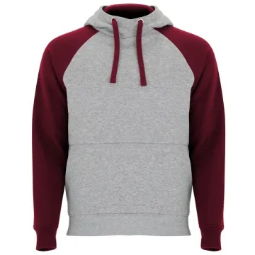 Hanorac Badet unisex - GRI MELANJ/GRENA