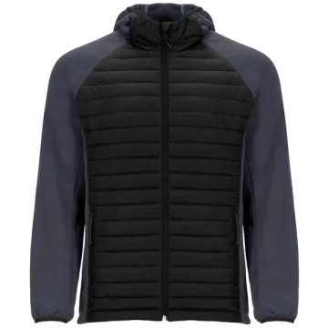 Geacă Minsk softshell și matlasată bărbați - NEGRU/PLUMB