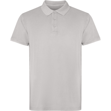 Tricou polo Cobain unisex - GRI PIATRĂ SPĂLAT