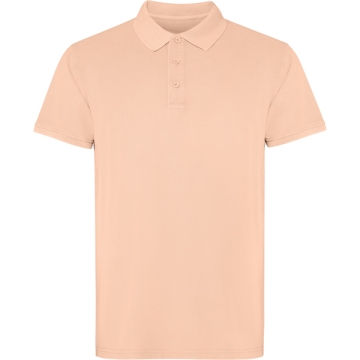 Tricou polo Cobain unisex - PAPAYA DESCHIS SPĂLAT