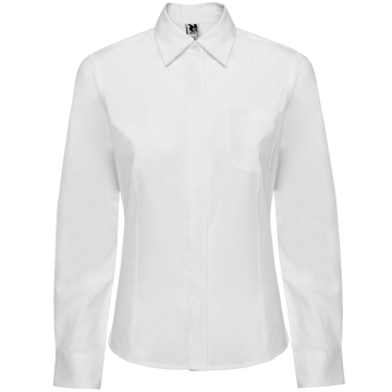 Cămașă Sofia L/S damă - ALB