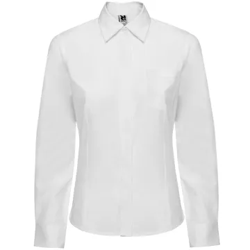 Cămașă Sofia L/S damă - ALB