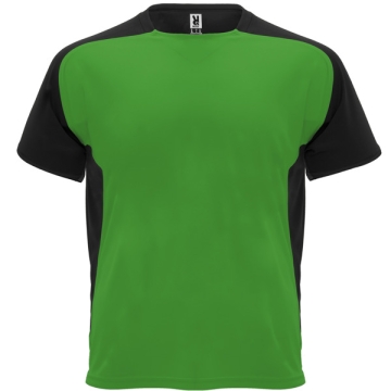 Tricou Bugatti bărbați - 100% bumbac - ALB/VERDE TEI