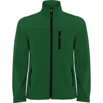 Geacă softshell Antartida bărbați - VERDE STICLĂ