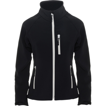 Jachetă softshell Antartida damă - NEGRU
