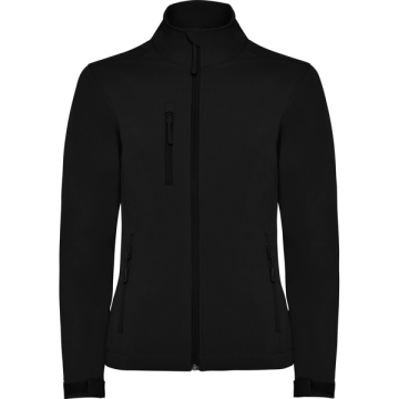 Jachetă softshell Nebraska damă - NEGRU