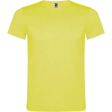 Tricou Akita bărbat - GALBEN FLUOR