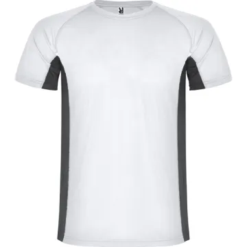 Tricou Shanghai bărbați - ALB/PLUMB ÎNCHIS