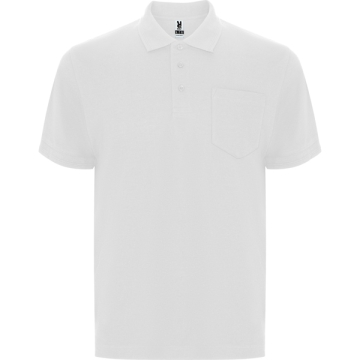Tricou polo Centauro Premium bărbați - ALB