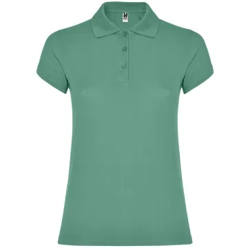 Tricou polo Star Woman damă - ALB