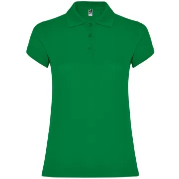 Tricou polo Star Woman damă - ALB