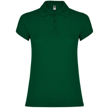 Tricou polo Star Woman damă - VERDE STICLĂ