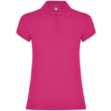 Tricou polo Star Woman damă - ALB
