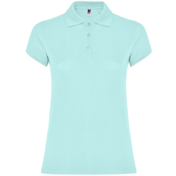 Tricou polo Star Woman damă - ALB