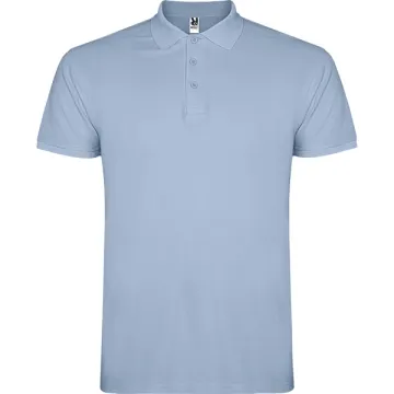 Tricou polo Star bărbați - NEGRU