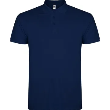 Tricou polo Star bărbați - ALBASTRU ROYAL
