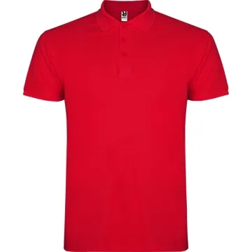 Tricou polo Star bărbați - ROȘU